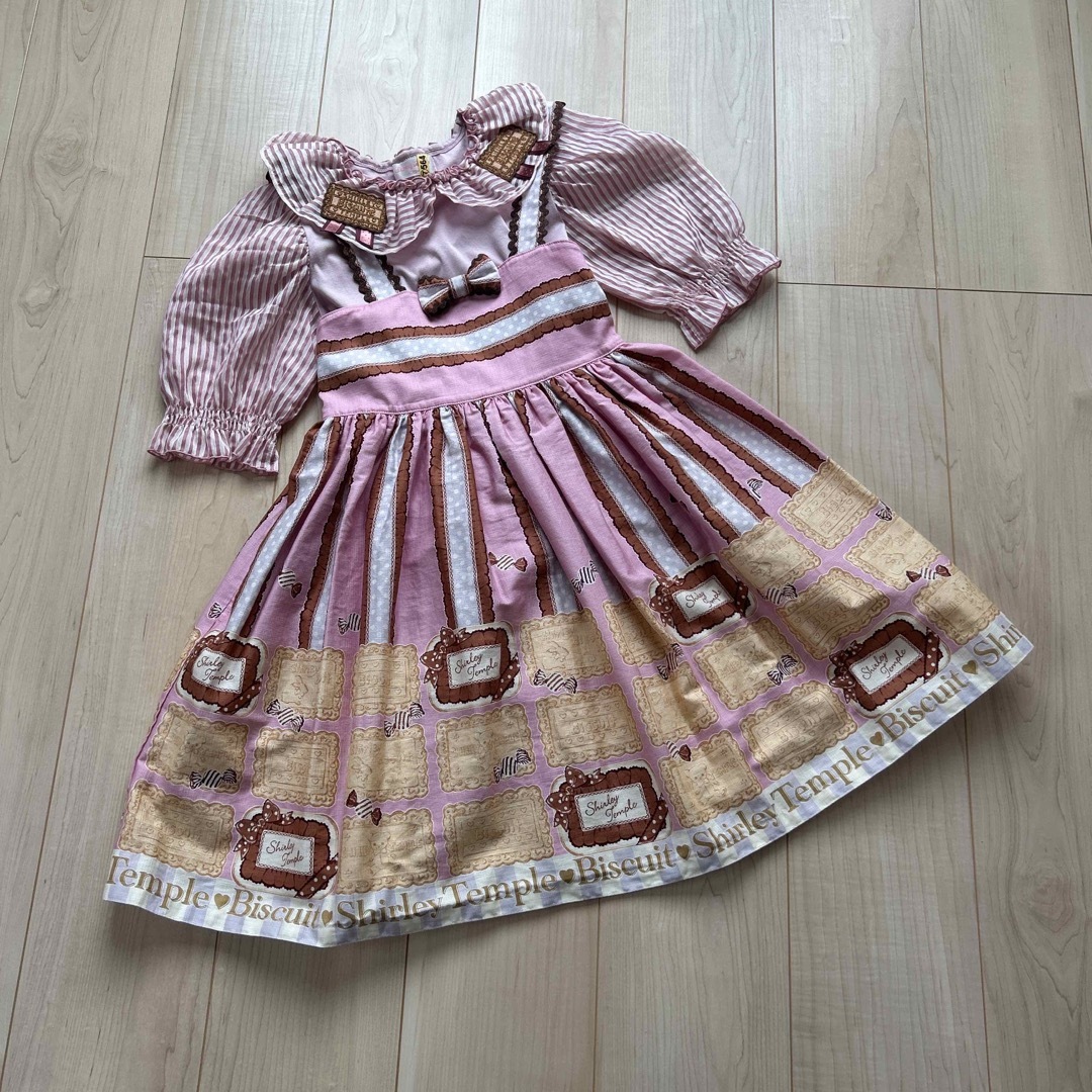 Shirley Temple(シャーリーテンプル)のShirley Temple  130、140  2点セット キッズ/ベビー/マタニティのキッズ服女の子用(90cm~)(ワンピース)の商品写真