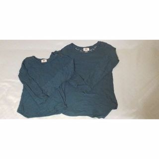 オールドネイビー(Old Navy)の☆ペアルック♡6～7歳&10～12歳女の子用長袖Tシャツ2枚◇Old Navy◇(Tシャツ/カットソー)