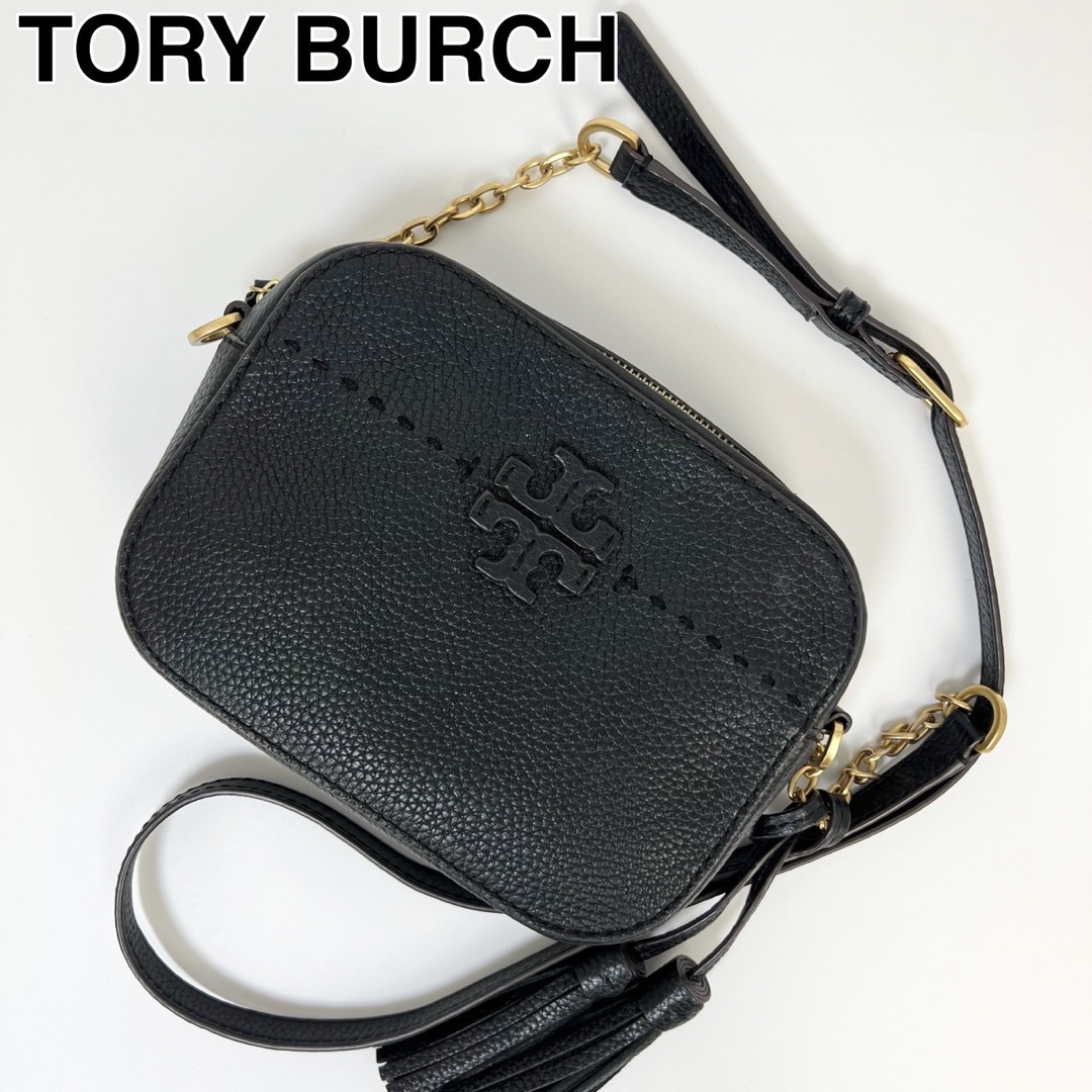 23I29 TORY BURCH トリーバーチ ショルダーバッグ ロゴ - バッグ