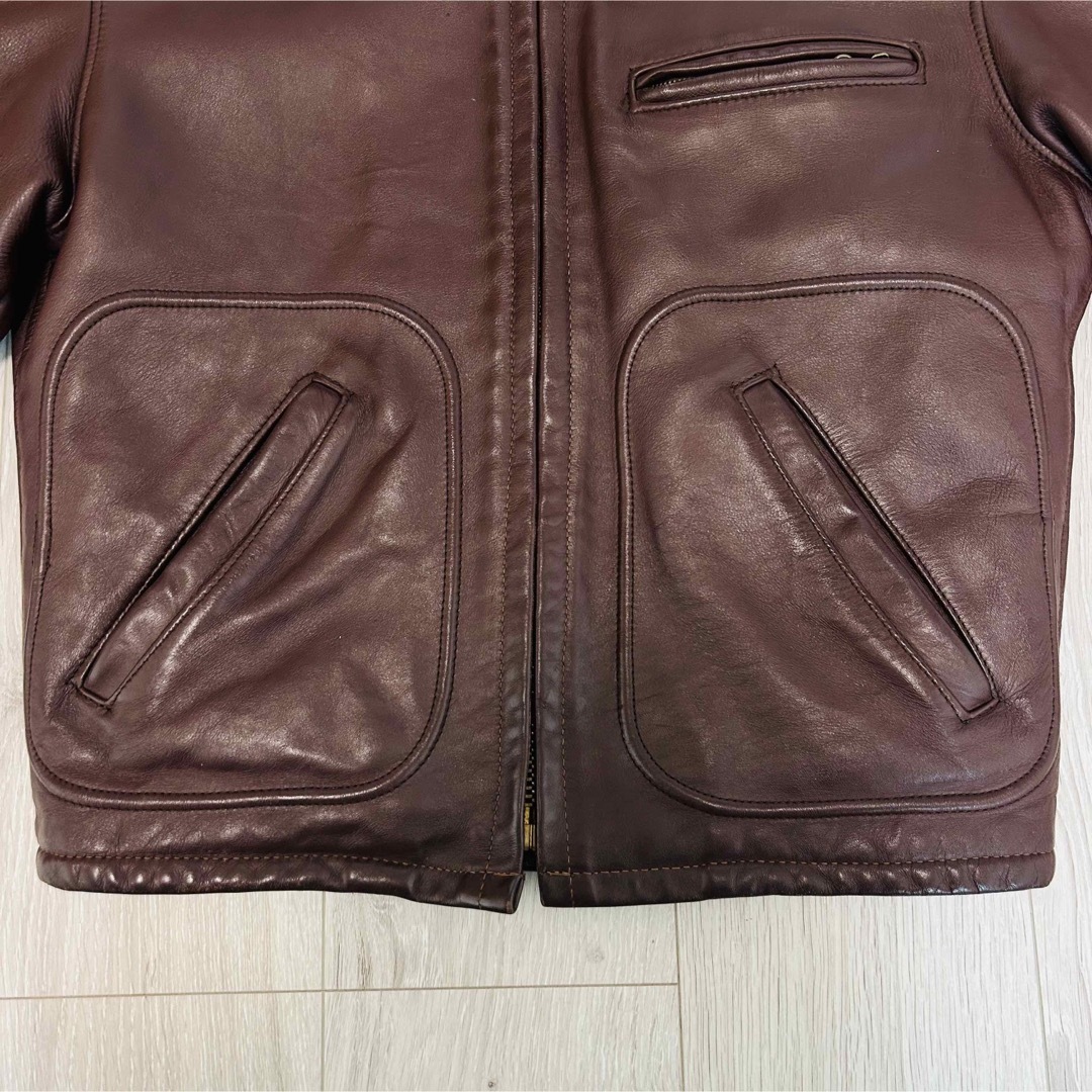 schott - ショット シングルトラッカー 658 ハイウェイマン 38 レザー