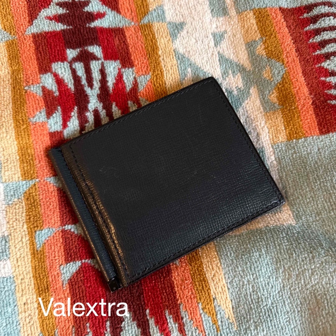 Valextra メンズ二つ折り財布