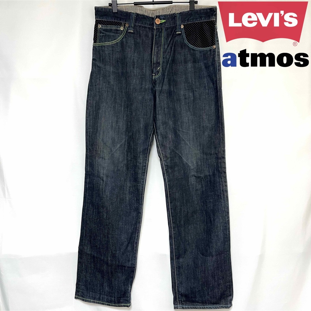 Levi's(リーバイス)のLEVI'S × ATMOS コラボ　503 ルーズストレート　W34 L32 メンズのパンツ(デニム/ジーンズ)の商品写真