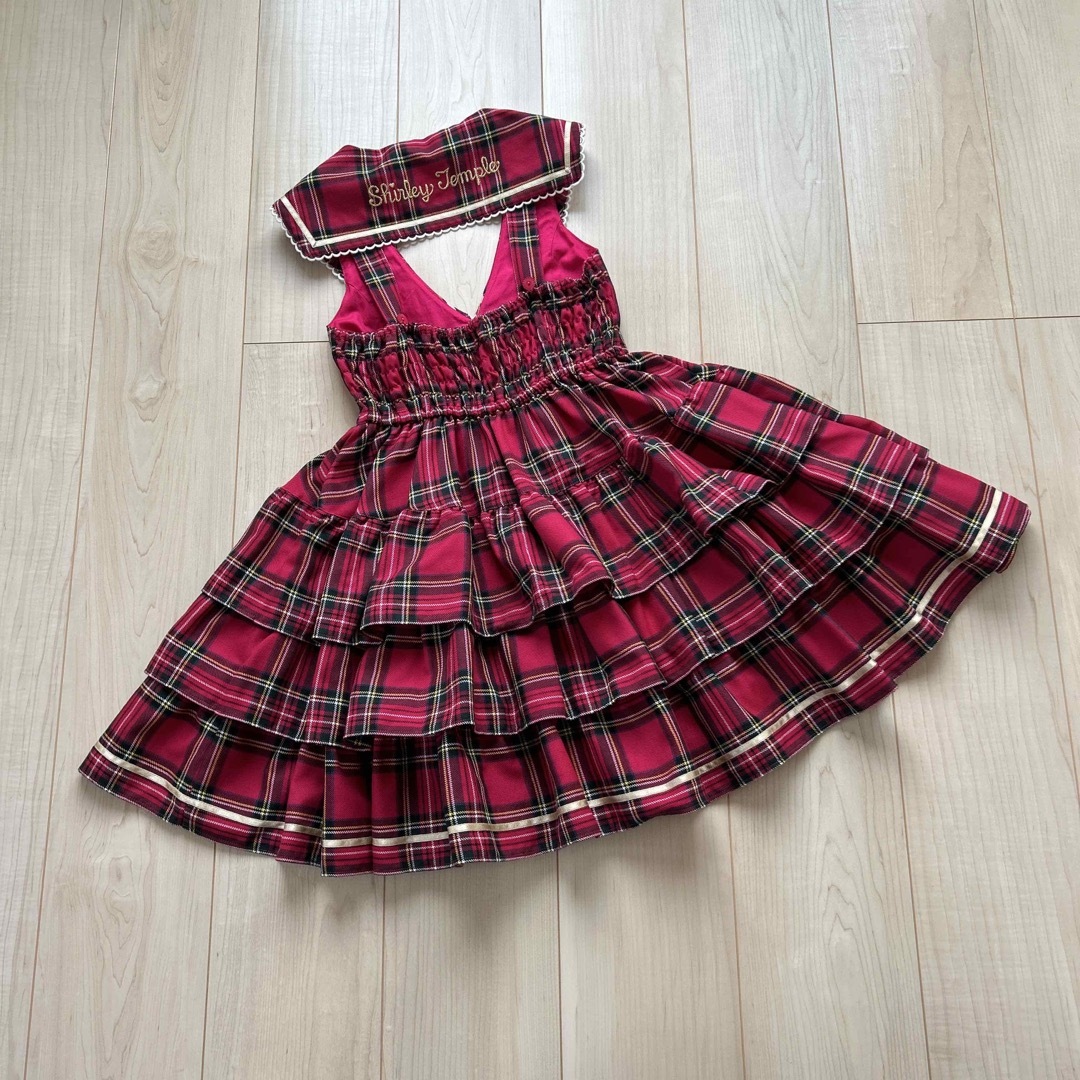 Shirley Temple(シャーリーテンプル)のShirley Temple  JSK  130 キッズ/ベビー/マタニティのキッズ服女の子用(90cm~)(ワンピース)の商品写真