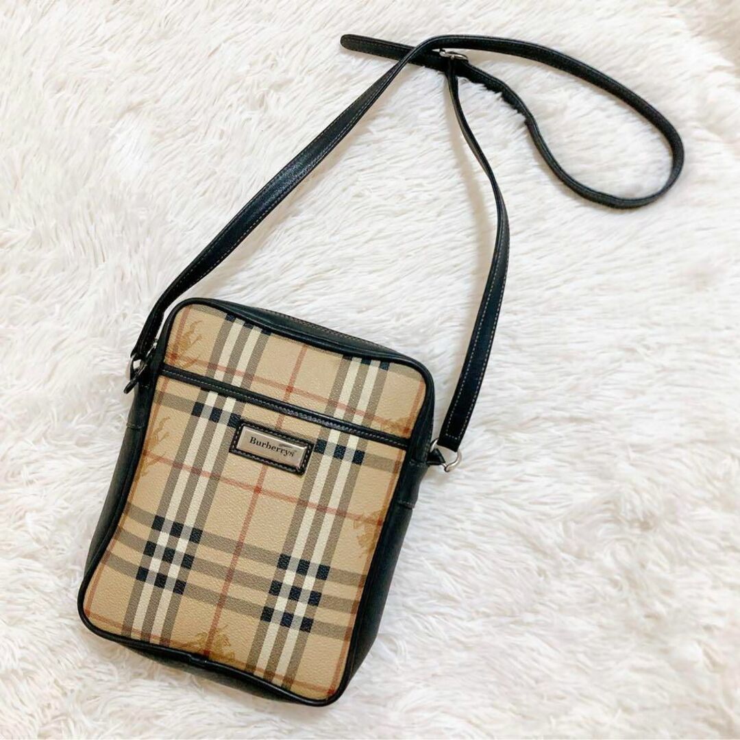 BURBERRY - ✨美品✨Burberrys ショルダーバッグ PVC サコッシュ ノバ