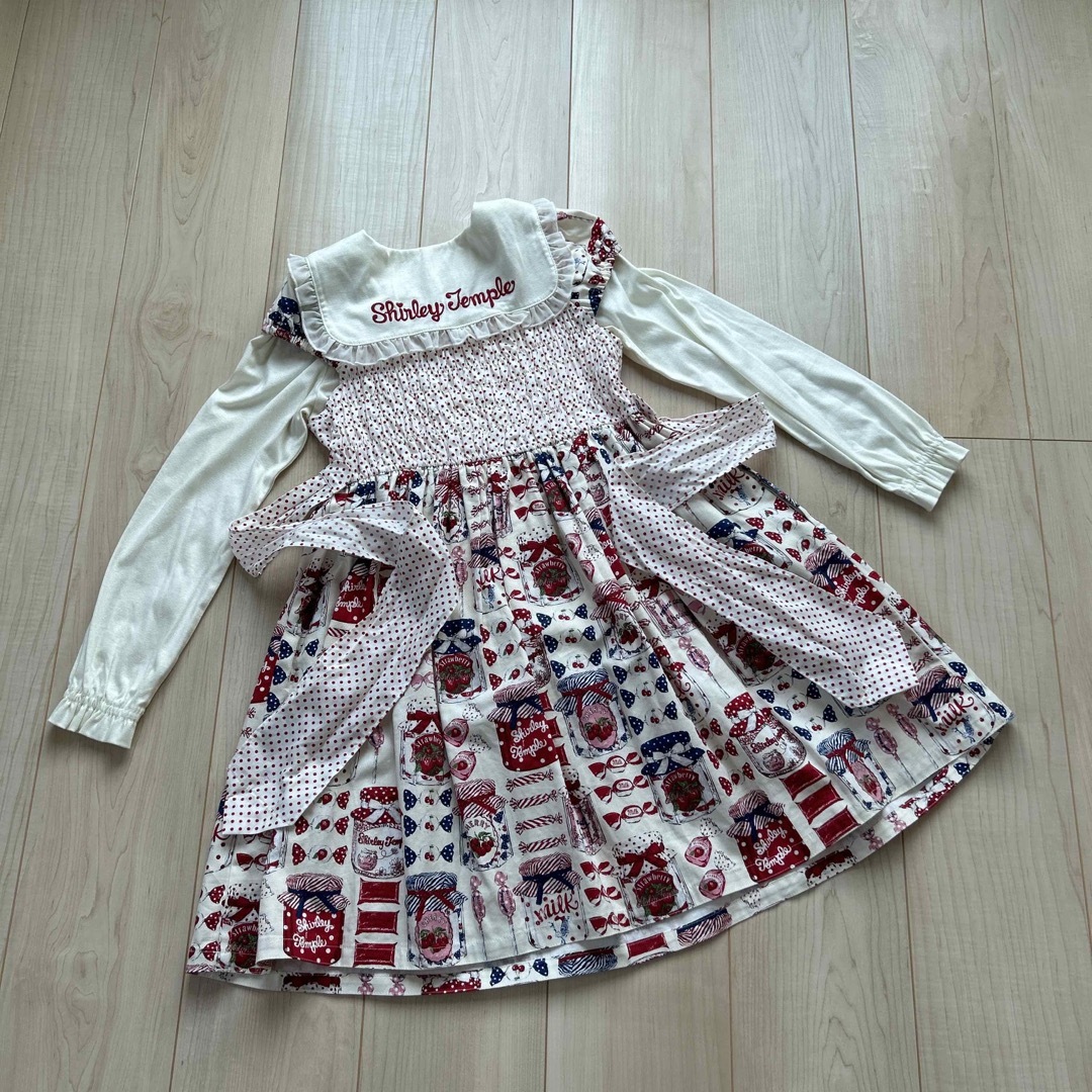 Shirley Temple(シャーリーテンプル)のShirley Temple  130  2点セット キッズ/ベビー/マタニティのキッズ服女の子用(90cm~)(ワンピース)の商品写真