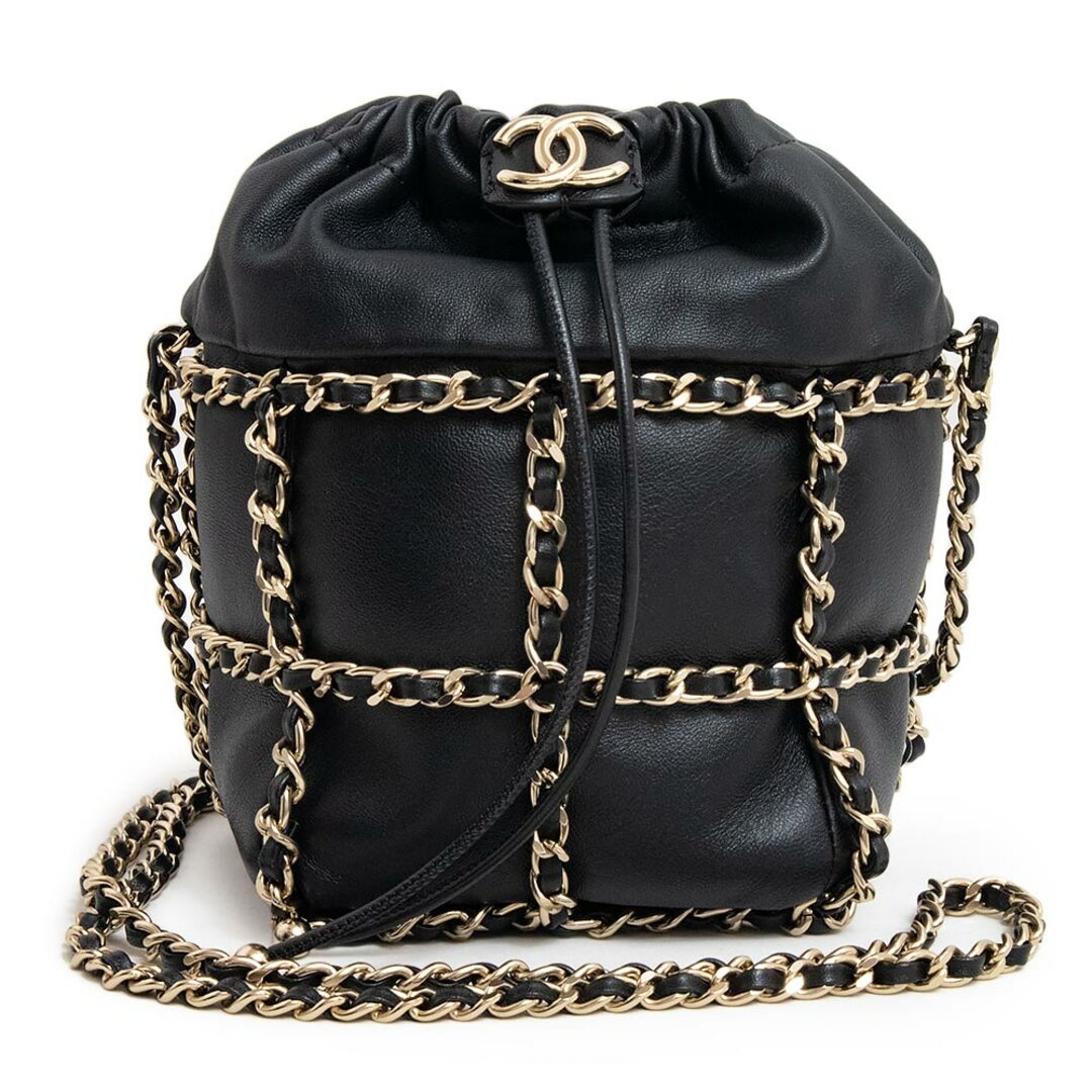 CHANEL - シャネル ココマーク チェーン バケットバッグ ショルダー ...