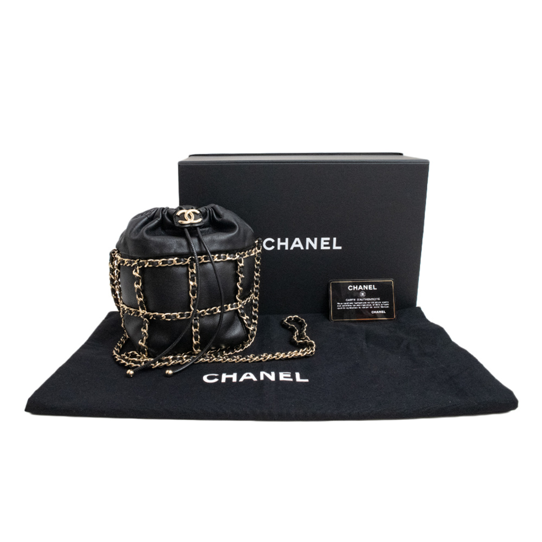 CHANEL シャネル メガネケース メガネ拭き 保存袋 巾着 - ショップ袋