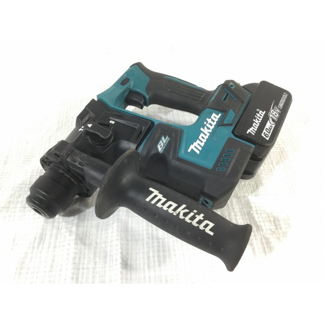 ☆美品☆makita マキタ 18V 17mm 充電式ハンマドリル HR171DRGX バッテリー2個(6.0Ah) 充電器 集じんカップ ケース付 79353