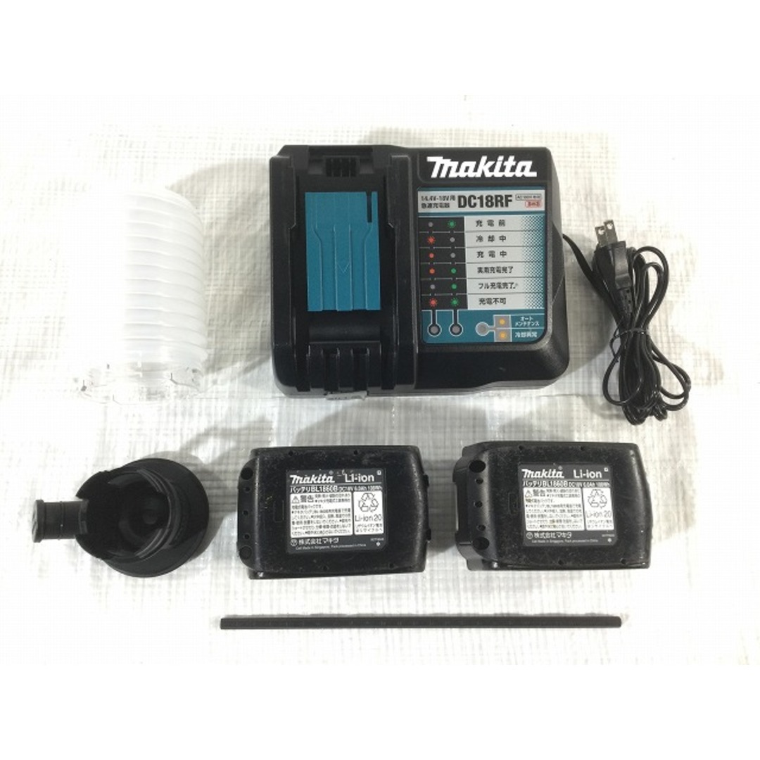 ☆美品☆makita マキタ 18V 17mm 充電式ハンマドリル HR171DRGX バッテリー2個(6.0Ah) 充電器 集じんカップ ケース付 79353