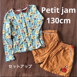 プチジャム(Petit jam)のプチジャム 長袖カットソー キュロット 130(Tシャツ/カットソー)