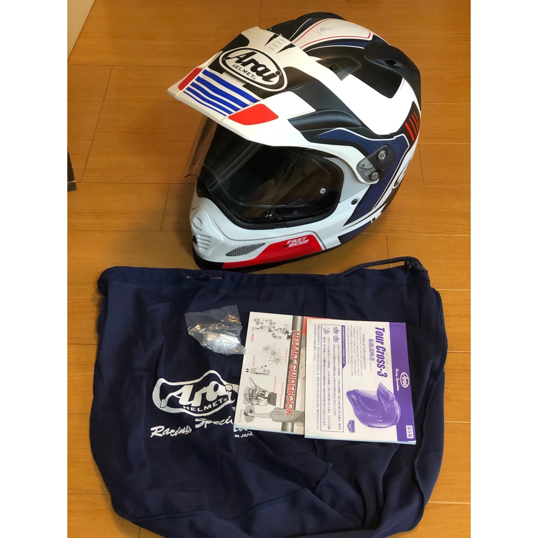 Arai(アライ)のfarm_alone様様専用■美品■アライ Tour-Cross 3 57-58 自動車/バイクのバイク(ヘルメット/シールド)の商品写真