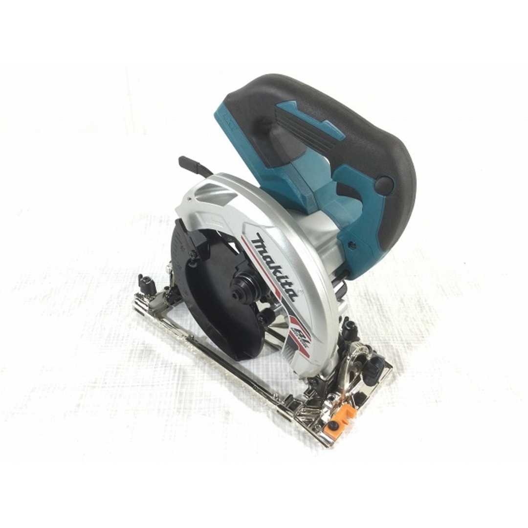 ☆未使用品☆makita マキタ 18V 165mm 充電式 マルノコ HS631DGXS 青 本体＋鮫肌チップソー付 バッテリ2個 充電器 ケース 80155