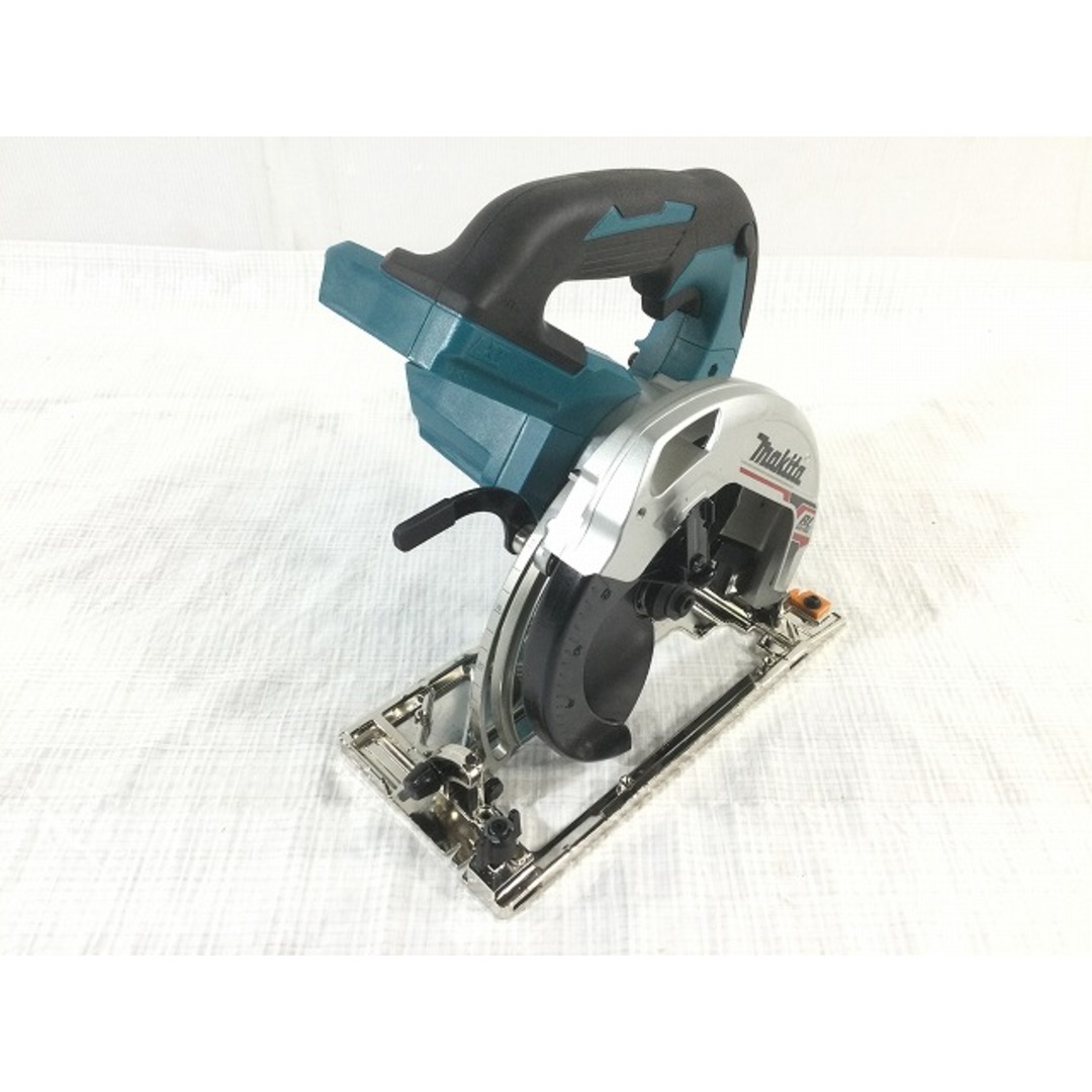 ☆未使用品☆makita マキタ 18V 165mm 充電式 マルノコ HS631DGXS 青 本体＋鮫肌チップソー付 バッテリ2個 充電器 ケース 80155