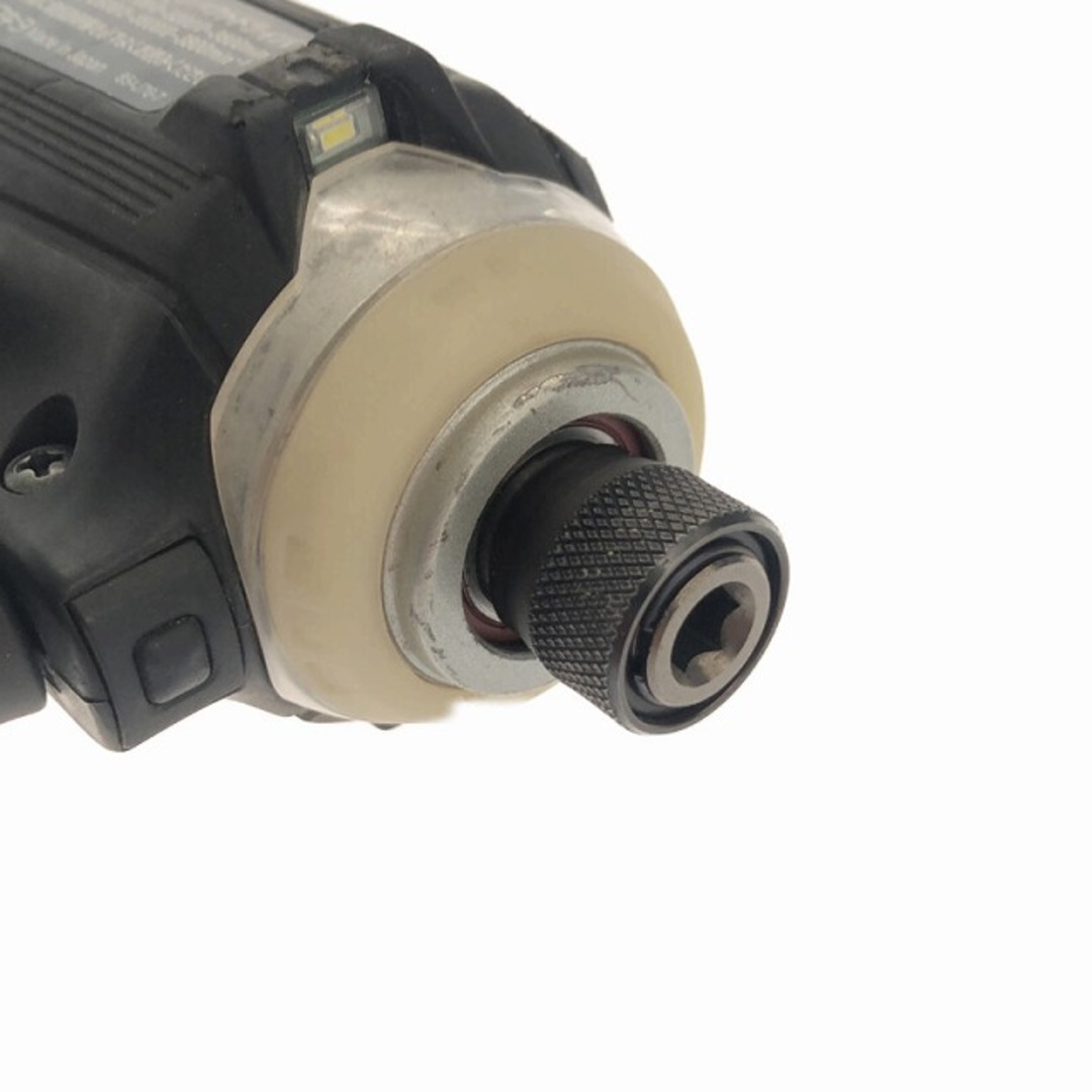☆比較的綺麗☆ makita マキタ 18V 充電式インパクトドライバ TD171DRGXB 黒/ブラック バッテリ2個(18V 6.0Ah) 充電器 ケース付 78730