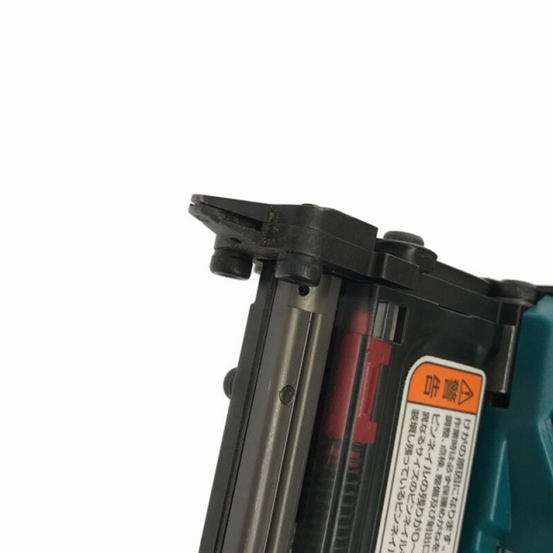 ☆中古美品☆makita マキタ 18V 充電式ピンタッカ PT353DZK 釘打機 大工道具 本体+ケース 78816