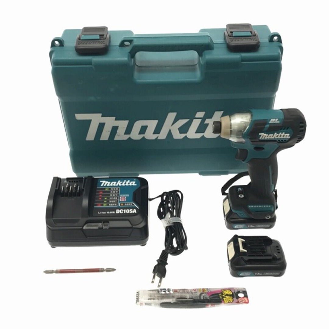 ☆品☆makita マキタ 10.8V 充電式インパクトドライバ TD111DSHX ☆品☆makita マキタ 10.8V 充電式インパクトドライバ TD111DSHX