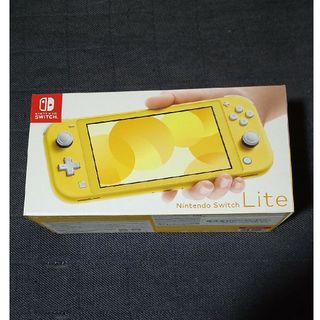 新品　スイッチライト本体　イエロー(携帯用ゲーム機本体)