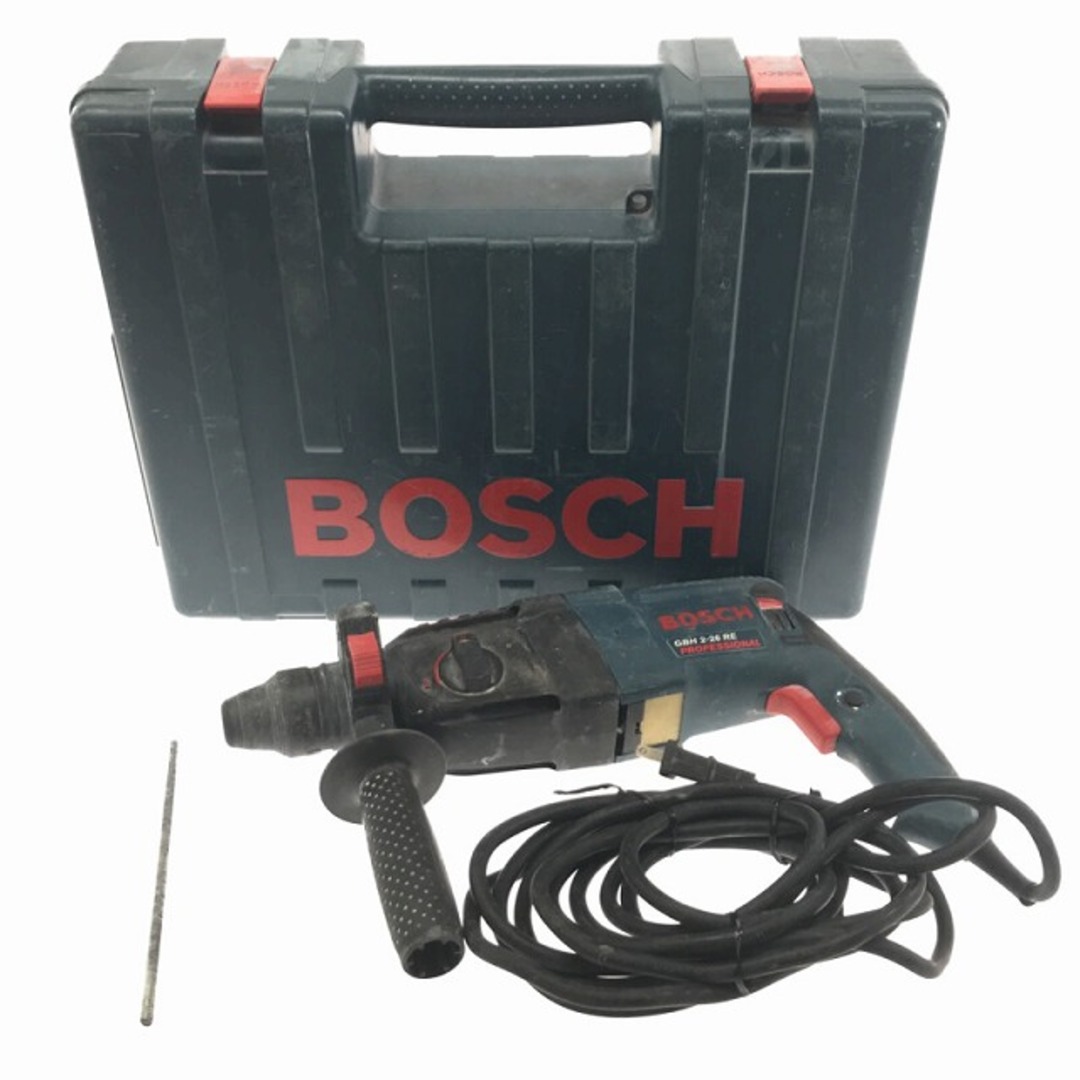 BOSCH(ボッシュ)の☆中古品☆BOSCH ボッシュ 100V ハンマードリル GBH2-26RE ケース付 コード式 ハンマドリル 穴あけ 穿孔 77635 自動車/バイクのバイク(工具)の商品写真