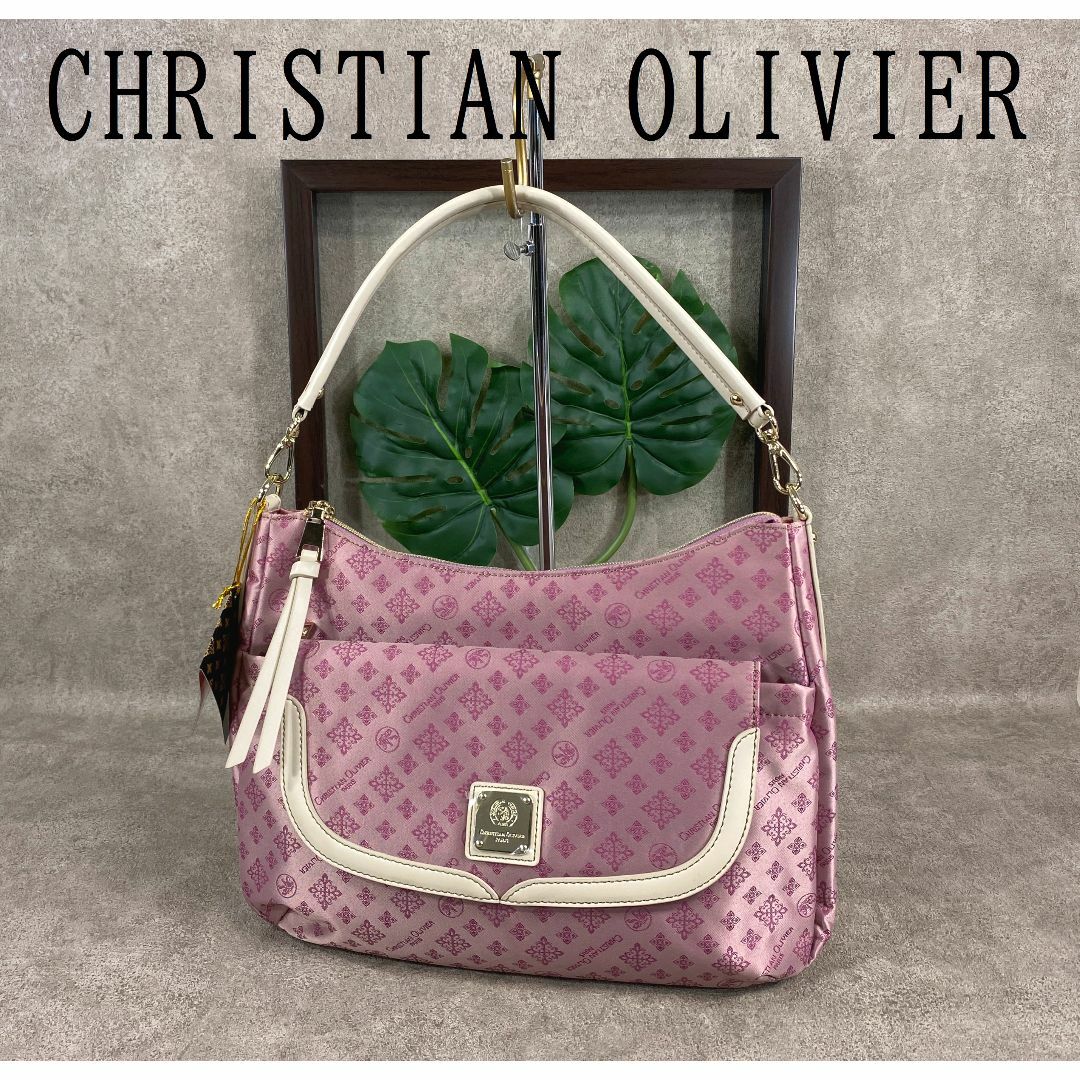 CHRISTIAN OLIVIER クリスチャンオリビエ ２ウェイバッグ ピンク | フリマアプリ ラクマ