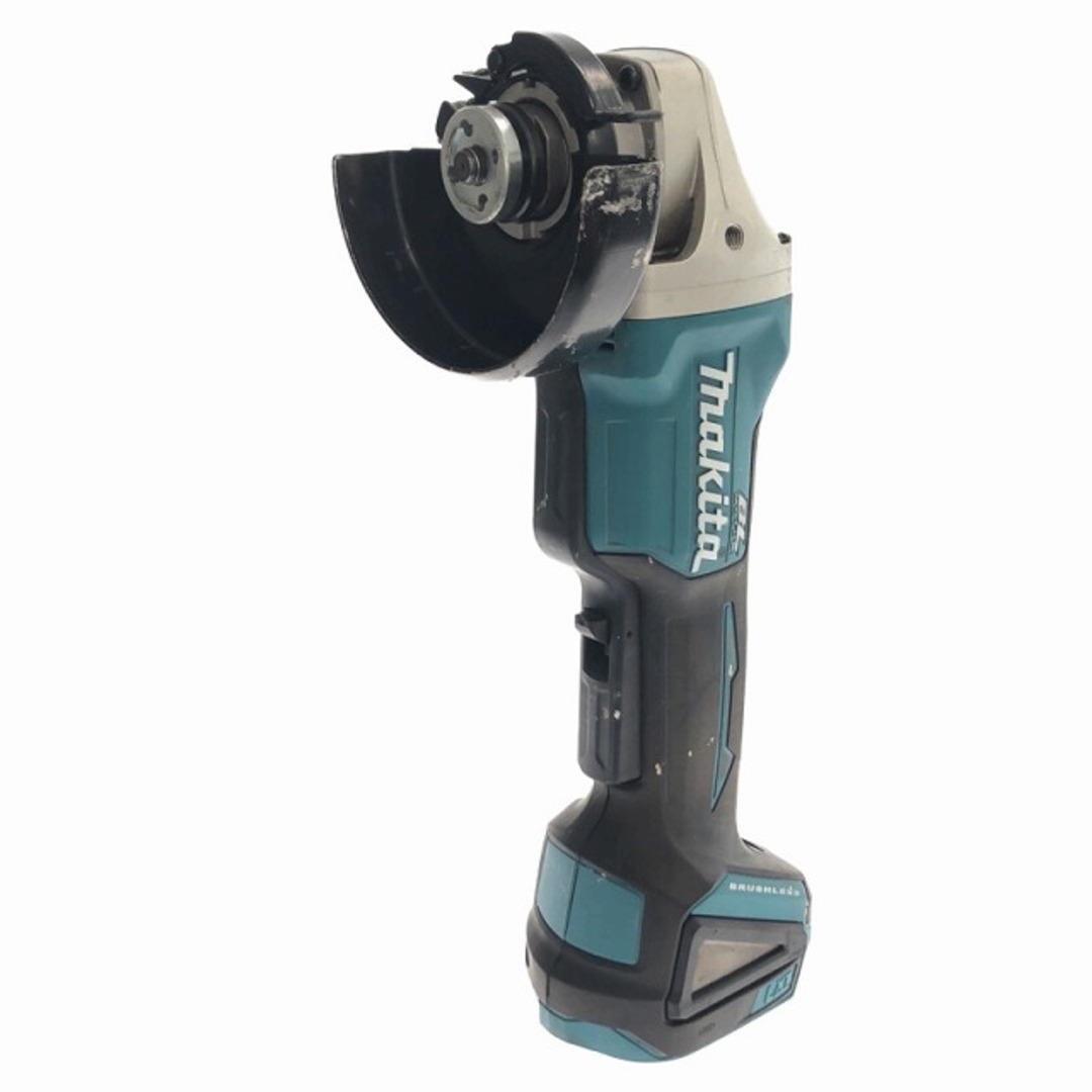 ☆中古品☆makita マキタ 18V 100mm 充電式ディスクグラインダ GA408D 本体のみ 研磨 切削 79021