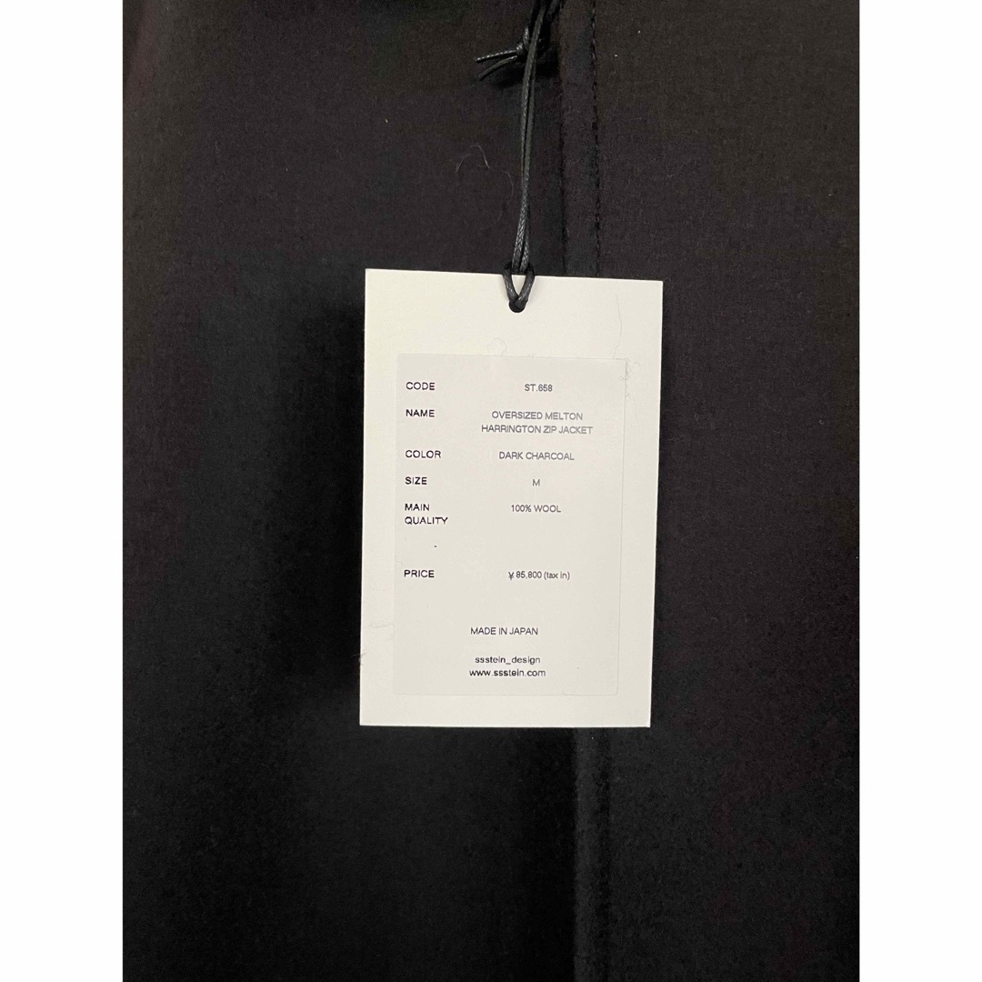 stein 23AW OVERSIZED MELTON HARRINGTON stein 23AW OVERSIZED MELTON HARRINGTON