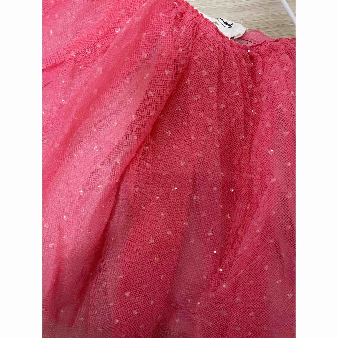 Bonpoint(ボンポワン)のボンポワン　2017SS クチュールライン　チュールスカート4A キッズ/ベビー/マタニティのキッズ服女の子用(90cm~)(スカート)の商品写真