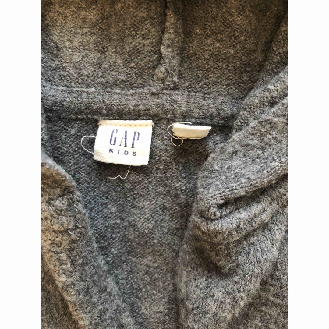 GAP(ギャップ)のgapキッズ 120cm ニット パーカー カーディガン キッズ/ベビー/マタニティのキッズ服女の子用(90cm~)(ジャケット/上着)の商品写真