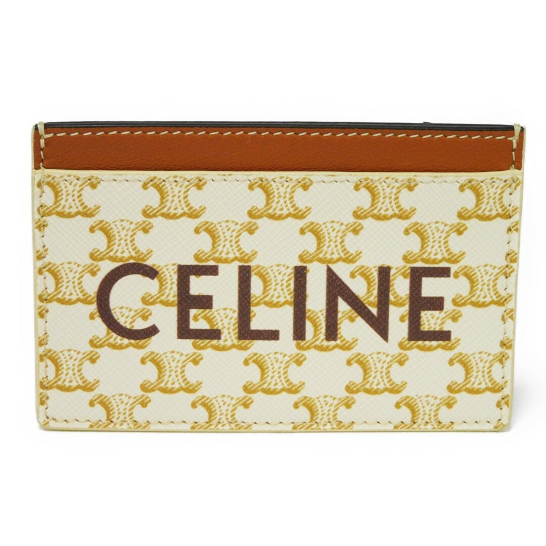 美品 CELINE セリーヌ ジップドカードホルダー カードケース シルバー金具