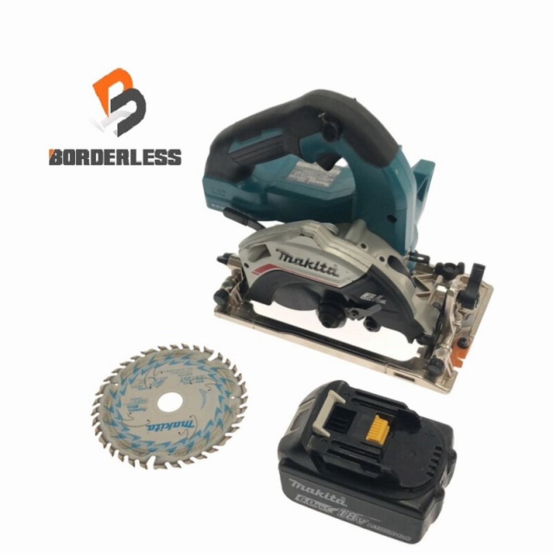 Makita ☆美品☆makita マキタ 18V 125mm 充電式マルノコ HS475D バッテリー(18V 6.0Ah) 充電式丸ノコ  充電式丸のこ コードレスマルノコ 79294の通販 by 工具販売専門店Borderless(ラクマ店)｜マキタならラクマ