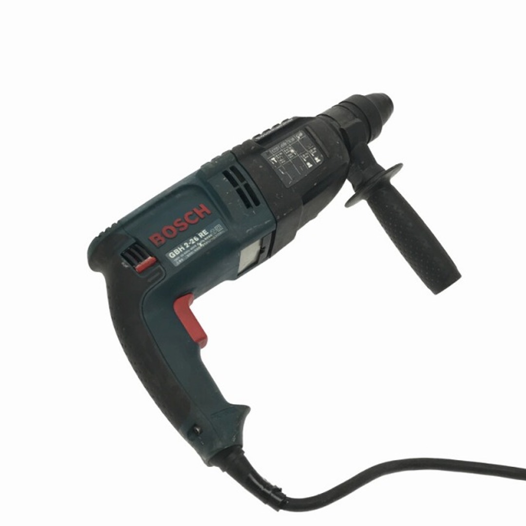 BOSCH(ボッシュ)の☆中古品☆BOSCH ボッシュ 100V ハンマードリル GBH2-26RE ケース付 SDSプラス コード式 ハンマドリル 穴あけ 穿孔 79312 自動車/バイクのバイク(工具)の商品写真