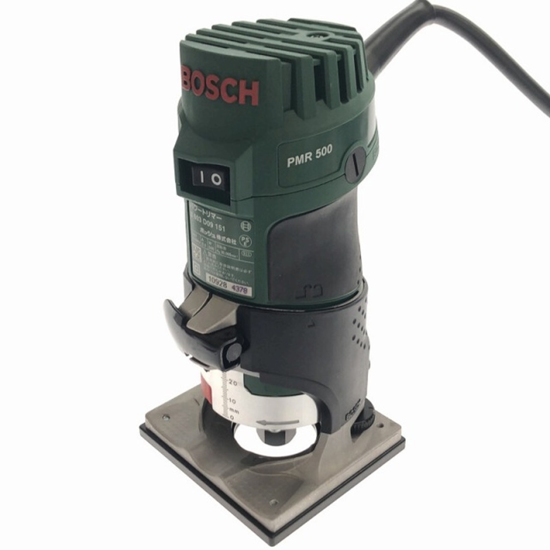 BOSCH(ボッシュ)の☆美品☆BOSCH ボッシュ 100V パワートリマー PMR500 ビットおまけ ルーター 木材加工 穴あけ トリミング 電動工具 79333 自動車/バイクのバイク(工具)の商品写真