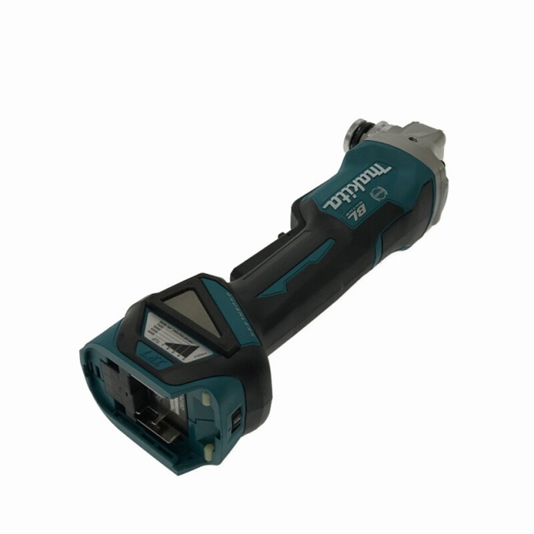 バイク☆未使用品☆ makita マキタ 18V 100mm 充電式ディスクグラインダー GA418DRGX バッテリー2個(18V 6.0Ah) 充電器 +ケース 79351