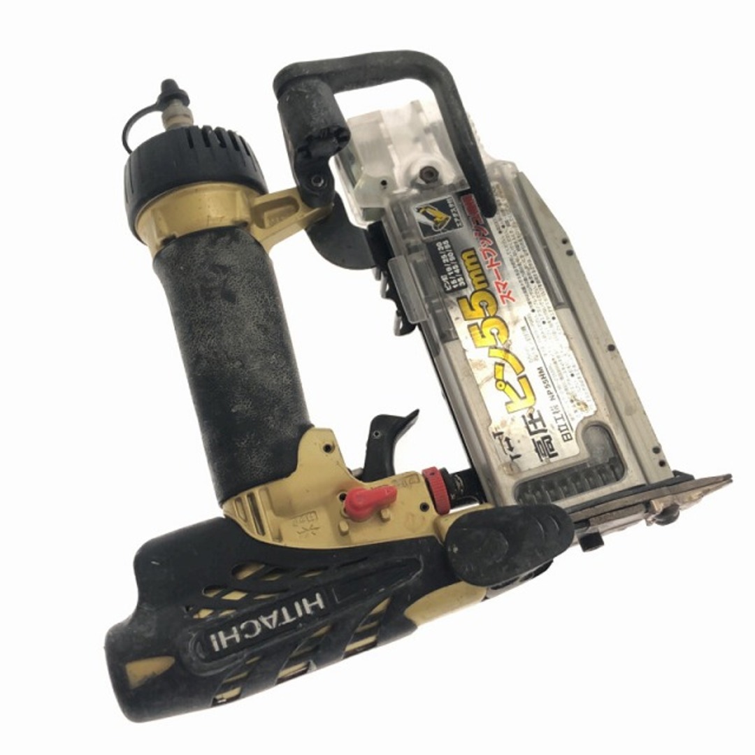 日立 - ☆中古品☆HITACHI 日立工機 55mm 高圧 ピン釘打機 NP55HM ピン