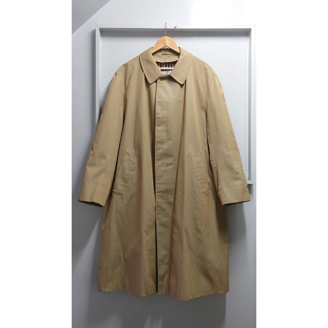 【英国製】70s 80s Aquascutum Aqua 5 ステンカラーコート