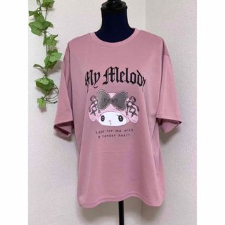 真夜中のメロクロ♡マイメロTシャツ 大きいサイズ 4L(Tシャツ(半袖/袖なし))