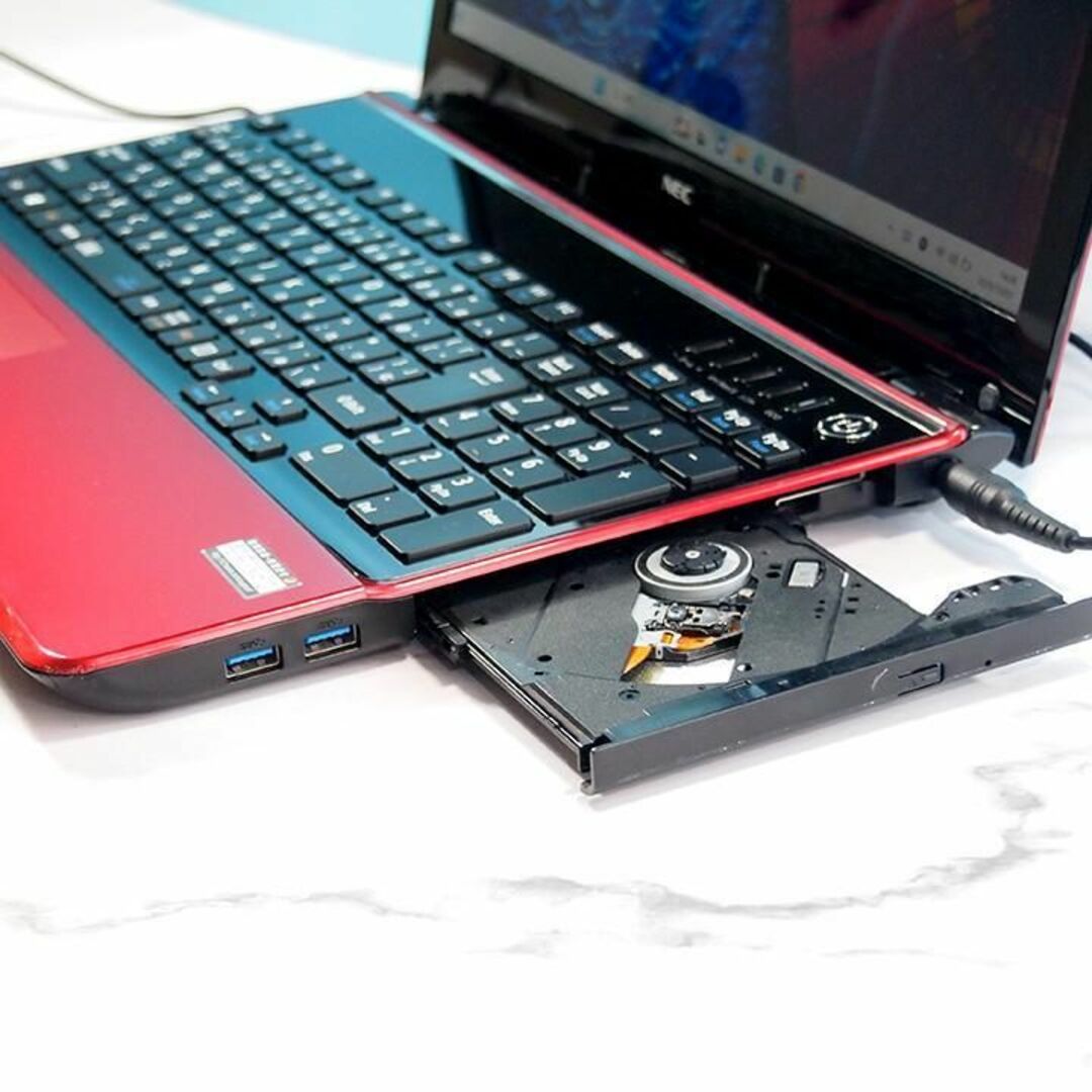 2020モデル白NECノートパソコンwin11オフィスSSD512メモリ16ギガ