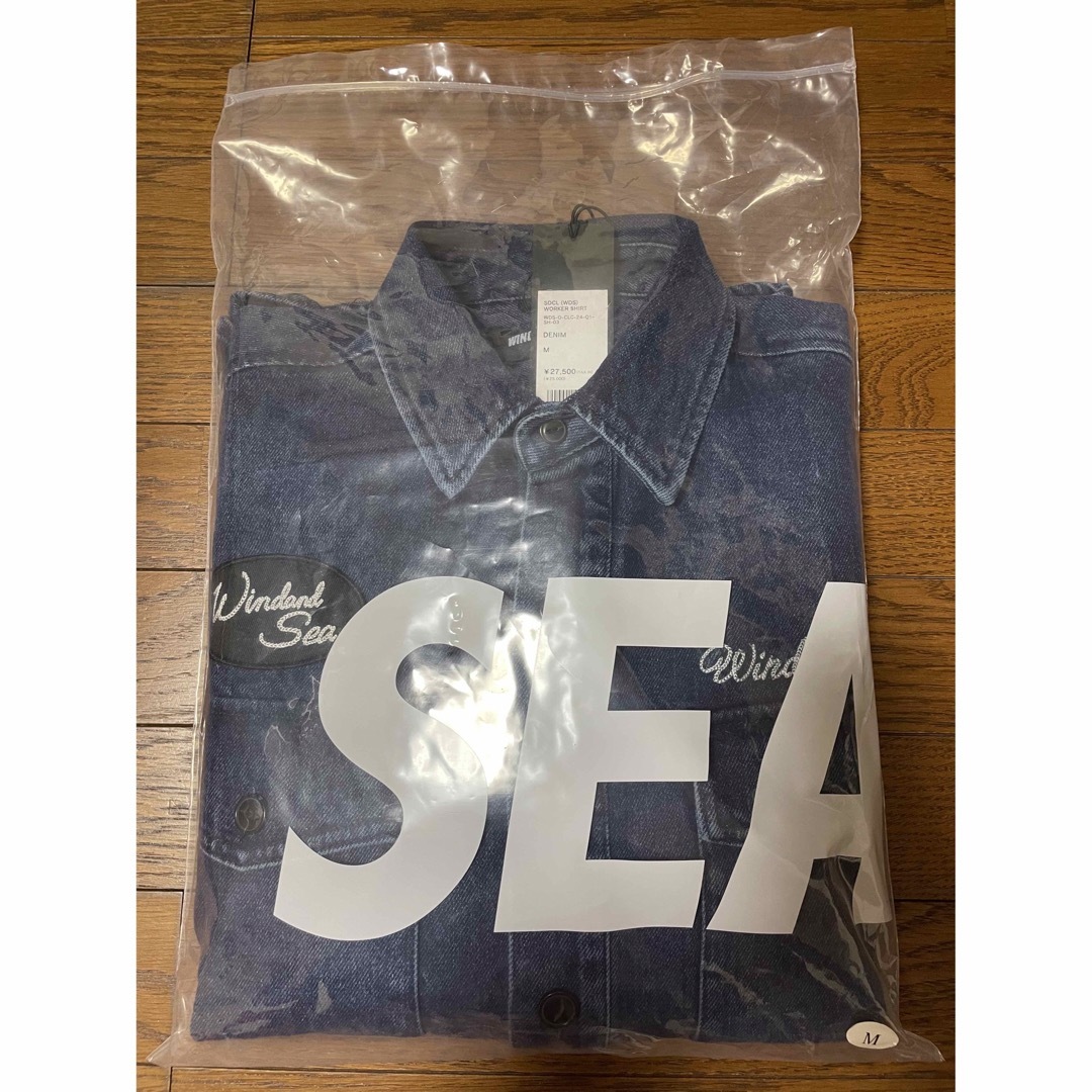 WIND AND SEA(ウィンダンシー)のwind and sea ウィンダンシー デニム ワークシャツ メンズのトップス(シャツ)の商品写真