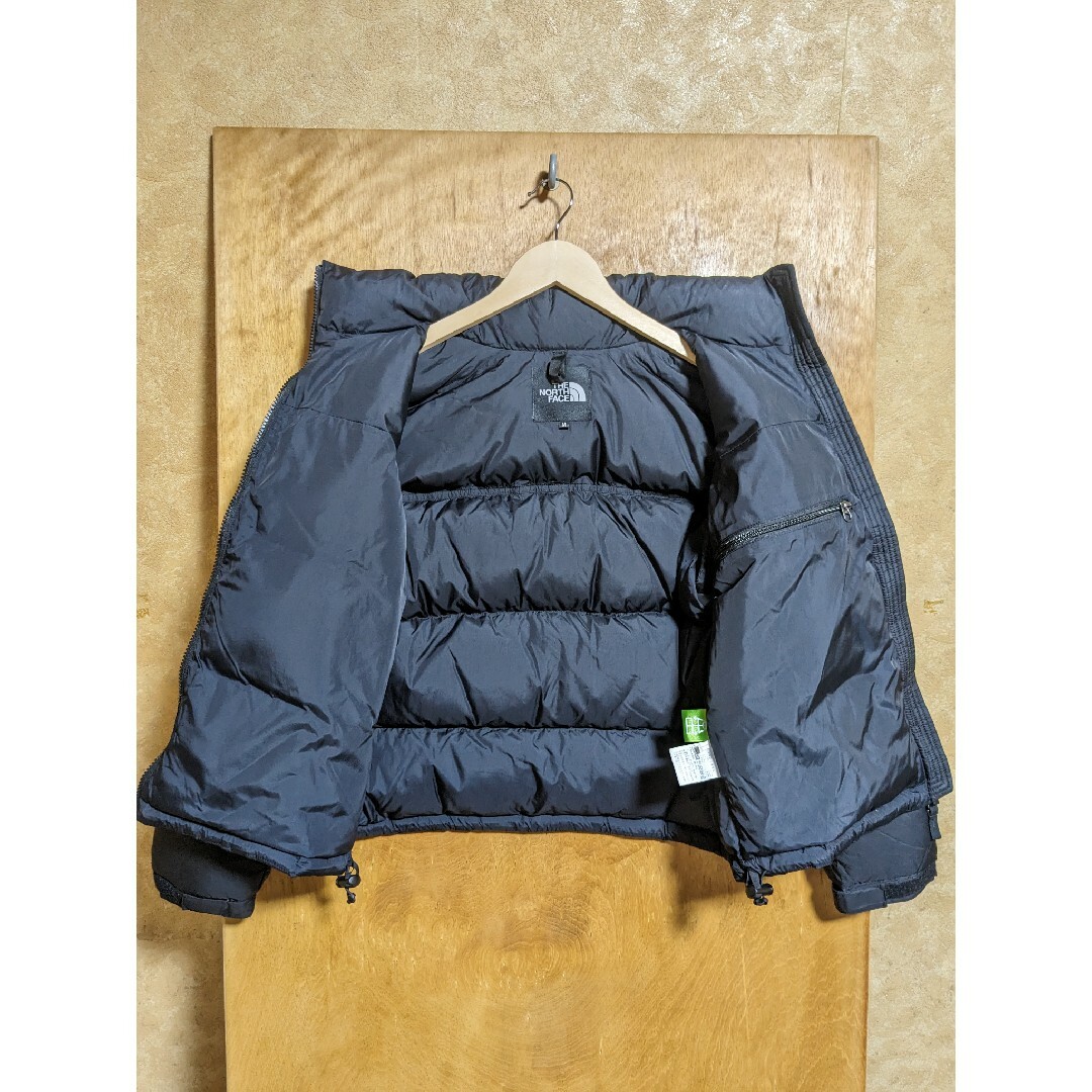 THE NORTH FACE(ザノースフェイス)のノースフェイス ショートヌプシジャケット レディース Ｍサイズ 希少 レア 古着 レディースのジャケット/アウター(ダウンジャケット)の商品写真