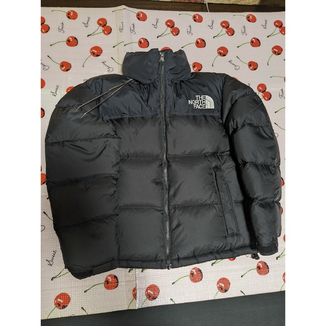 THE NORTH FACE(ザノースフェイス)のノースフェイス ショートヌプシジャケット レディース Ｍサイズ 希少 レア 古着 レディースのジャケット/アウター(ダウンジャケット)の商品写真