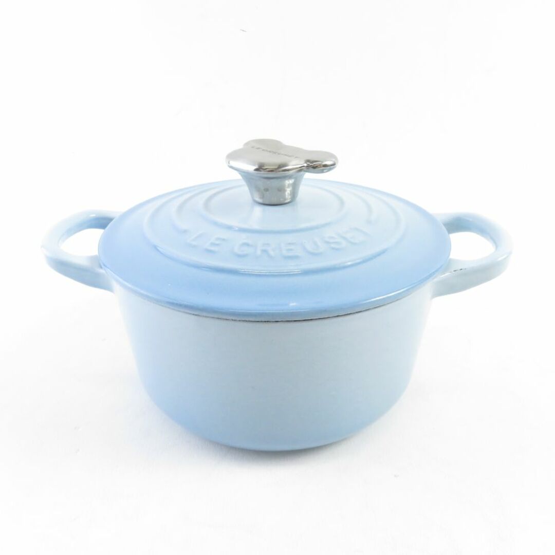 LE CREUSET - 美品 Le Creuset ルクルーゼ ココットロンド 両手鍋 1点