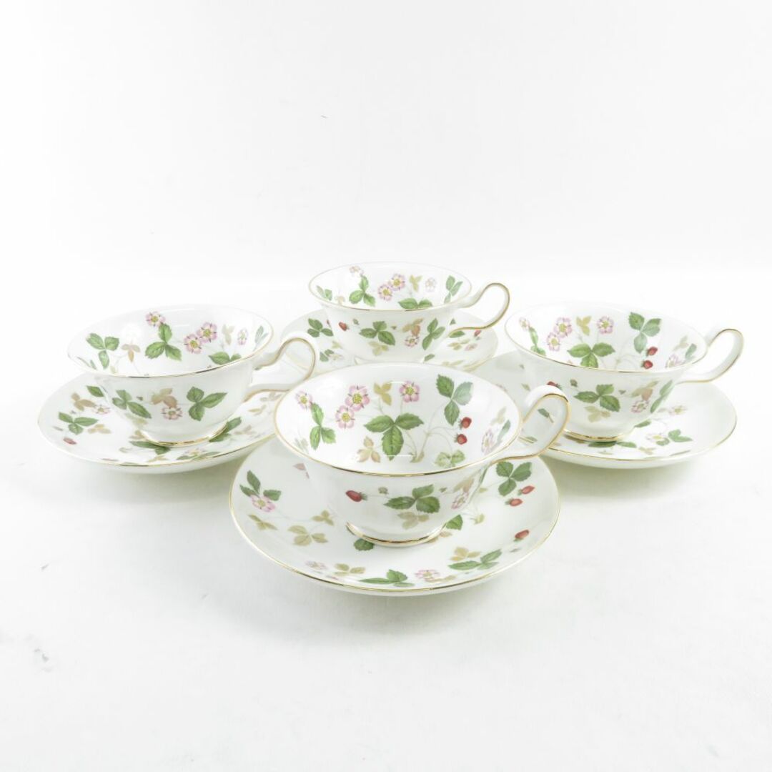 美品 WEDGWOOD ウェッジウッド ワイルドストロベリー ティーカップ