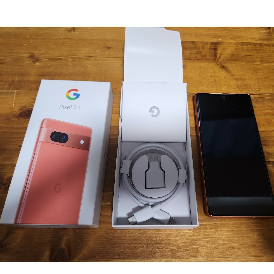 Google Pixel   ふくざわ様専用Google Pixel 7a コーラル 純正