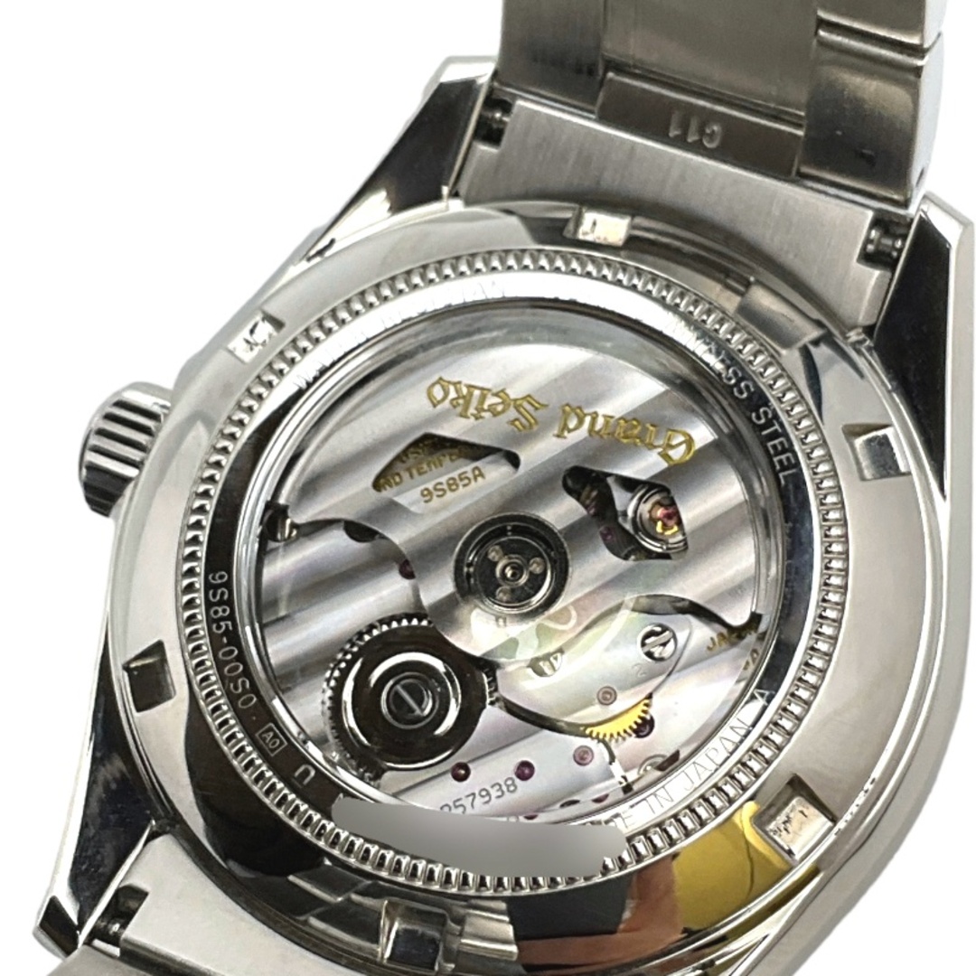 セイコー SEIKO グランドセイコー ヒストリカルコレクション メカニカル ハイビート36000 SBGH037 シルバー  SS 自動巻き メンズ 腕時計