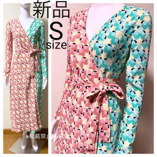 DVF(DIANE von FURSTENBERG) ドット マキシワンピース/ロング