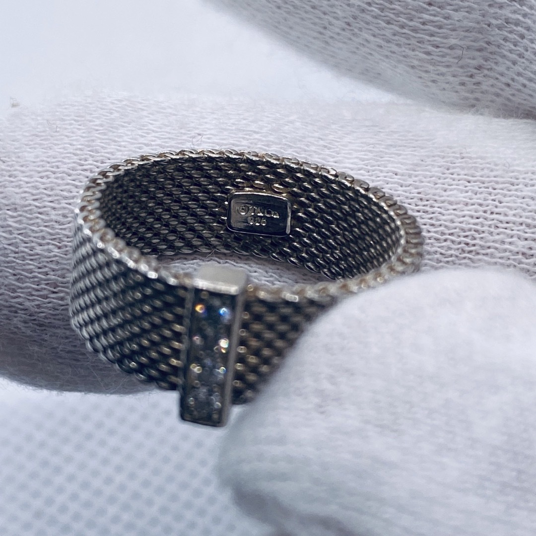 Tiffany & Co.(ティファニー)の希少　ティファニー　サマセット　リング　ダイヤ4石　シルバー925 レディースのアクセサリー(リング(指輪))の商品写真