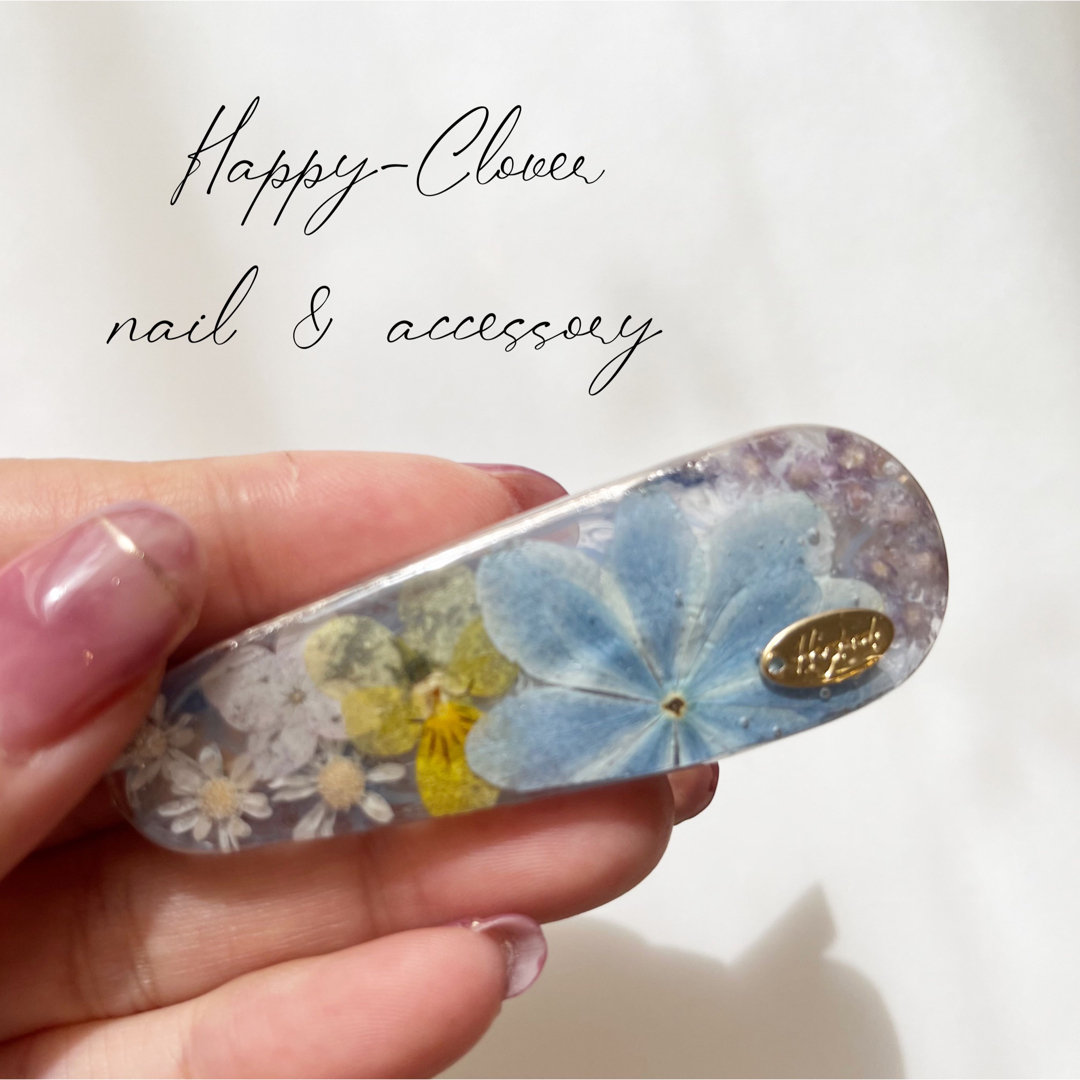 ☆No.163☆ハンドメイド レジンヘアクリップ