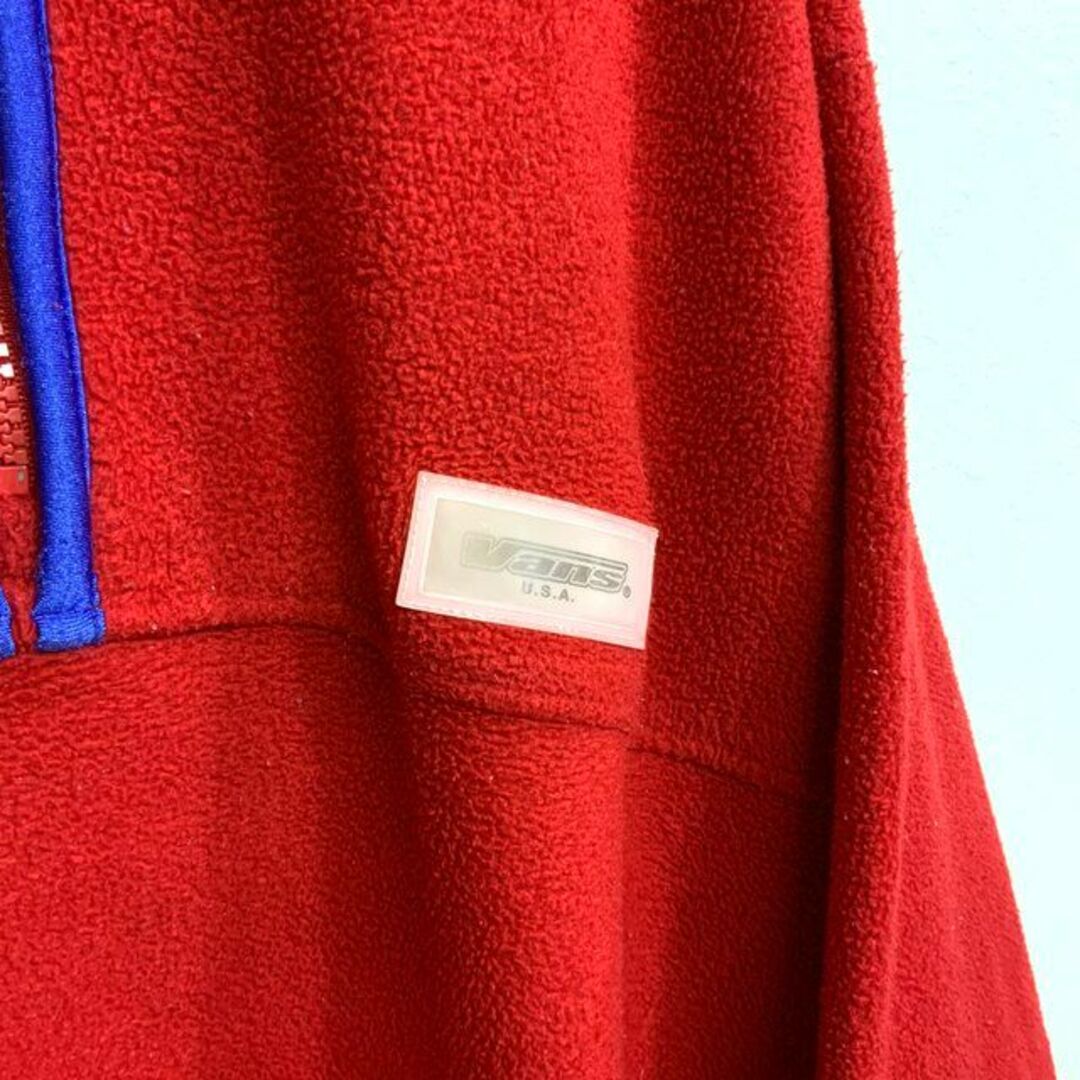 VANS - 90's OLD VANS ハーフジップ フリースジャケット リフレクター
