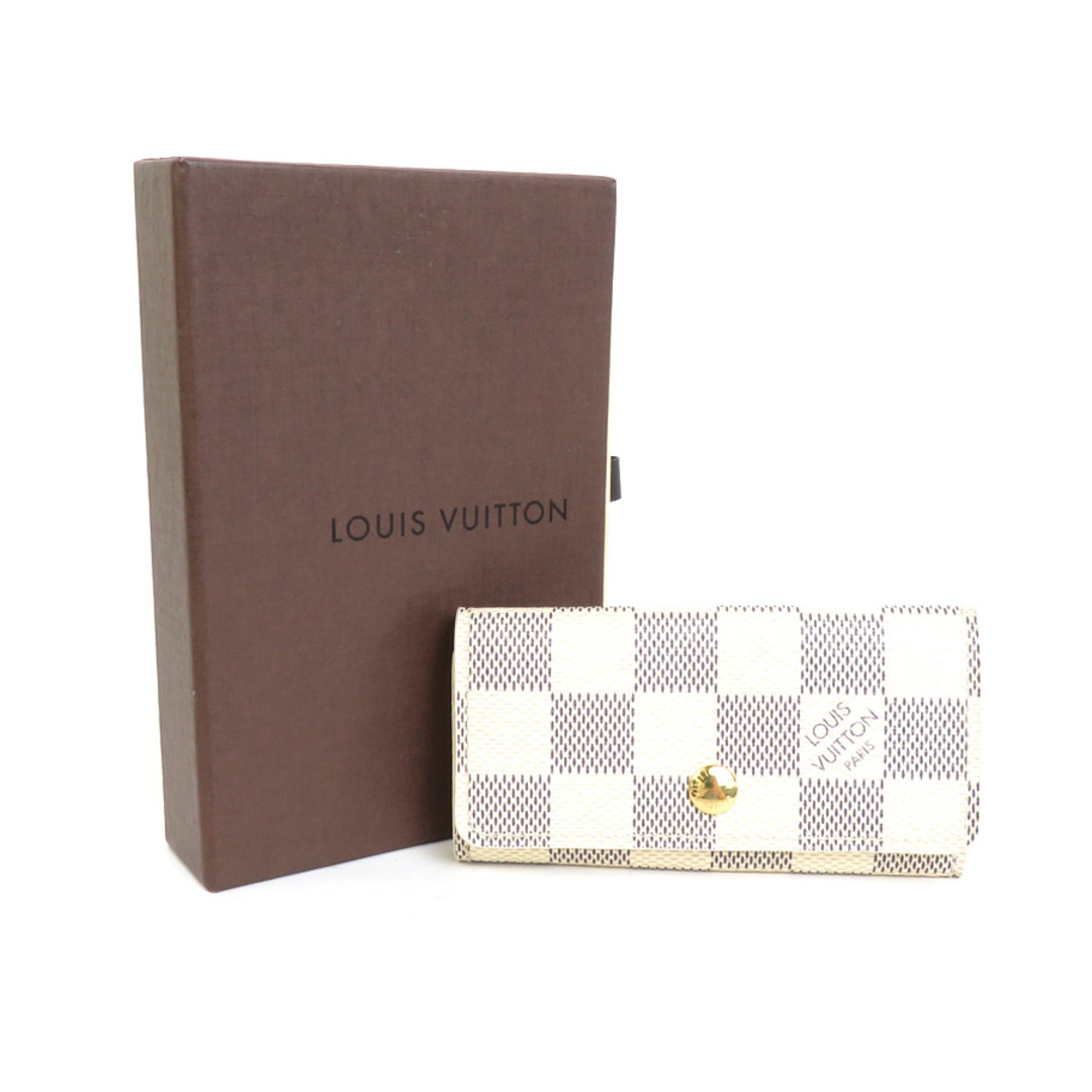 LOUIS VUITTON - ルイ ヴィトン LOUIS VUITTON キーケース ダミエ LOUIS VUITTON - ルイ ヴィトン LOUIS VUITTON キーケース ダミエ