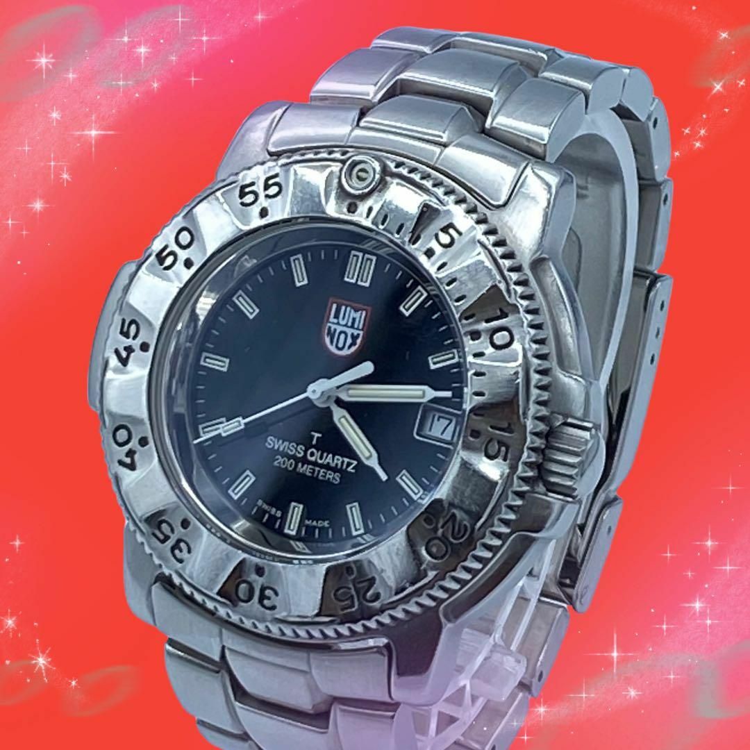 Luminox - 《美品 稼動品》ルミノックス ネイビーシールズスティール