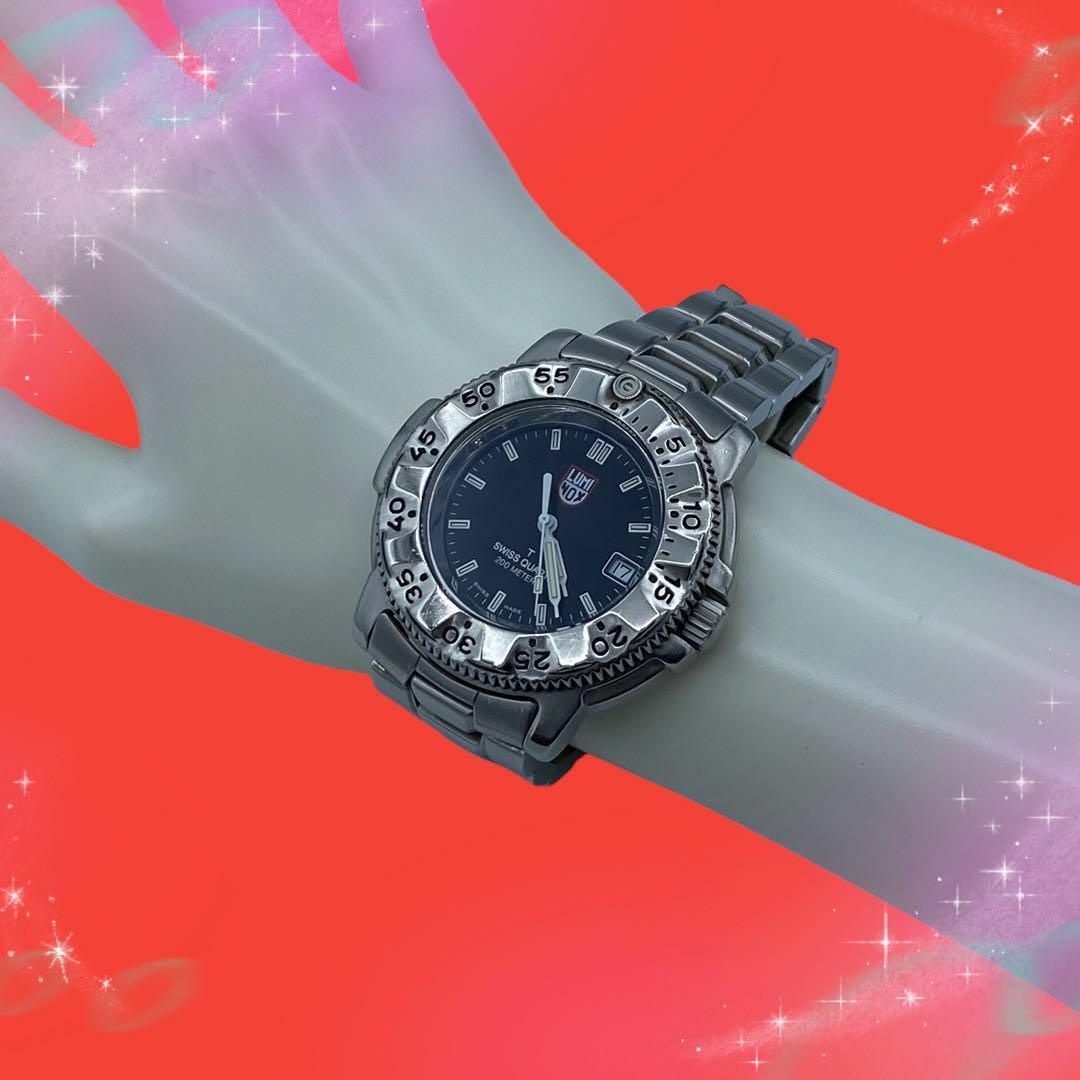 Luminox - 《美品 稼動品》ルミノックス ネイビーシールズスティール